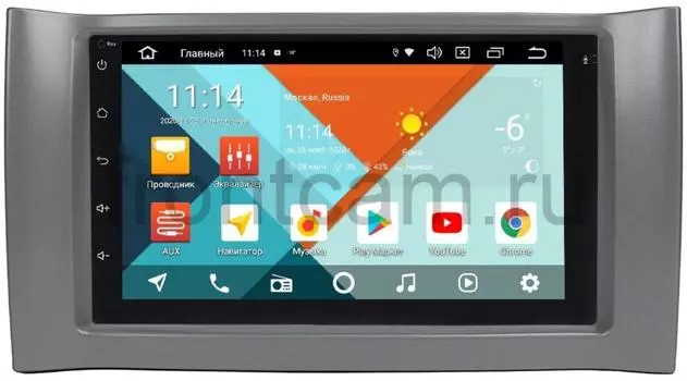 Штатная магнитола Chery Kimo (A1) 2007-2013 Wide Media KS7001QR-3/32-RP-CHKM-36 на Android 10 (DSP CarPlay 4G-SIM) (+ Камера заднего вида в подарок!)