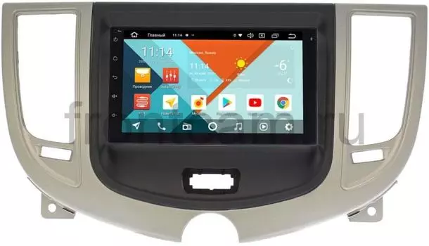 Штатная магнитола Chery M11 (A3) 2013-2016 Wide Media KS7001QR-3/32-RP-CH11-189 на Android 10 (DSP CarPlay 4G-SIM) (+ Камера заднего вида в подарок!)