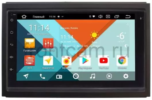 Штатная магнитола Chevrolet Cobalt II 2011-2015 Wide Media KS7001QR-3/32-RP-CVCB-76 на Android 10 (DSP CarPlay 4G-SIM) (+ Камера заднего вида в подарок!)