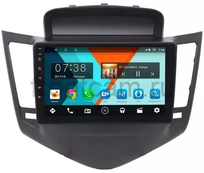 Штатная магнитола Chevrolet Cruze I 2009-2012 Wide Media MT9010MF-2/16 на Android 7.1.1 (+ Камера заднего вида в подарок!)