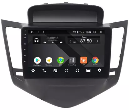 Штатная магнитола Chevrolet Cruze I 2009-2012 Wide Media CF9010-OM-4/64 на Android 9.1 (TS9, DSP, 4G SIM, 4/64GB) (+ Камера заднего вида в подарок!)