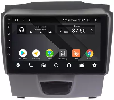 Штатная магнитола Chevrolet Trailblazer II 2012-2016 Wide Media CF9054-OM-4/64 на Android 9.1 (TS9, DSP, 4G SIM, 4/64GB) (+ Камера заднего вида в подарок!)