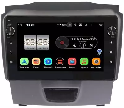 Штатная магнитола Chevrolet Trailblazer II 2012-2016 (тип 1) LeTrun BPX609-9054 на Android 10 (4/64, DSP, IPS, с голосовым ассистентом, с крутилками) (+ Камера заднего вида в подарок!)