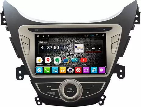 Штатная магнитола DayStar DS-7052HD Hyundai Elantra 2011- 2013 ANDROID 8.1.0 (8 ядер, 2Gb ОЗУ, 32Gb памяти) (+ Камера заднего вида в подарок!)