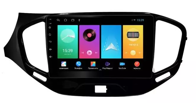 Штатная магнитола FarCar для Lada Vesta на Android (D1205M)
