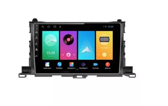 Штатная магнитола FarCar для Toyota Highlander на Android (D467M)