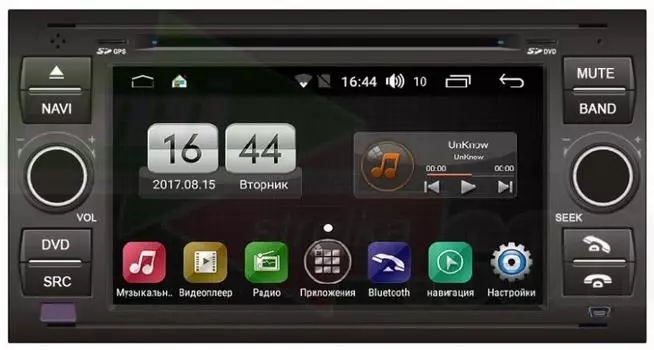 Штатная магнитола FarCar s170 для Ford Kuga, Fusion, C-Max, Galaxy, Focus на Android (L140) (+ Камера заднего вида в подарок!)