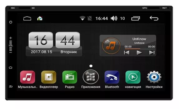 Штатная магнитола FarCar S170 L819 2DIN Universal на Android (L819) (178*102мм)