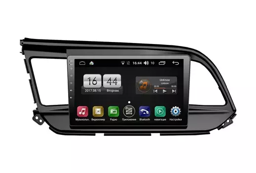 Штатная магнитола FarCar s195 для Hyundai Elantra 2018+ на Android (LX1159R) (+ Камера заднего вида в подарок!)