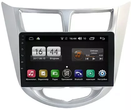 Штатная магнитола FarCar s195 для Hyundai Solaris 2010+ на Android (LX067R) (+ Камера заднего вида в подарок!)