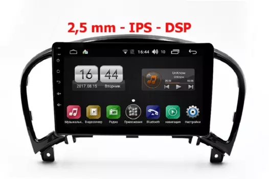 Штатная магнитола FarCar s195 для Nissan Juke на Android (LX749R) (+ Камера заднего вида в подарок!)