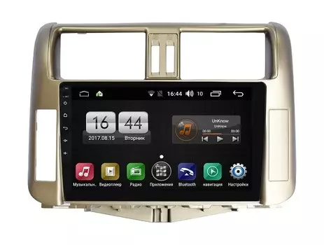 Штатная магнитола FarCar s195 для Toyota Land Cruiser Prado 150 2009-2013 на Android (LX065R) (+ Камера заднего вида в подарок!)