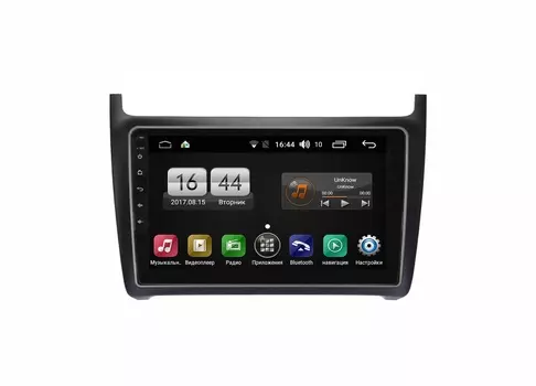 Штатная магнитола FarCar s195 для Volkswagen Polo 5 2009-2019 на Android (LX910R) (+ Камера заднего вида в подарок!)