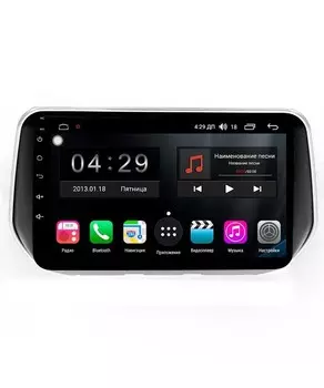 Штатная магнитола FarCar S300 4G для Hyundai Santa Fe на Android (RG1124R) (+ Камера заднего вида в подарок!)