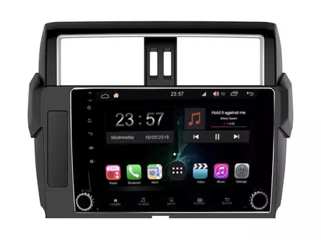 Штатная магнитола FarCar S300 4G RG347RB Toyota Land Cruiser Prado 150 2013+ (+ Камера заднего вида в подарок!)