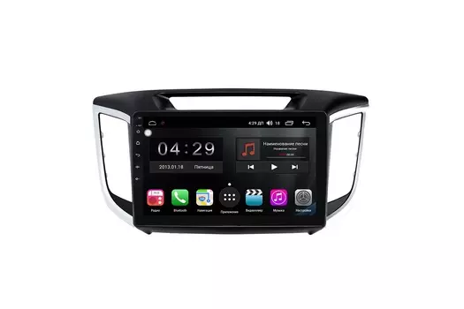 Штатная магнитола FarCar s300 для Hyundai Creta на Android (RL407R) (+ Камера заднего вида в подарок!)