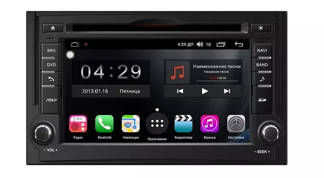 Штатная магнитола FarCar s300 для Hyundai H1/Starex 2007+ на Android (RL233) (+ Камера заднего вида в подарок!)