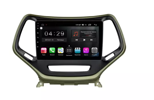 Штатная магнитола FarCar s300 для Jeep Cherokee на Android (RL608R) (+ Камера заднего вида в подарок!)