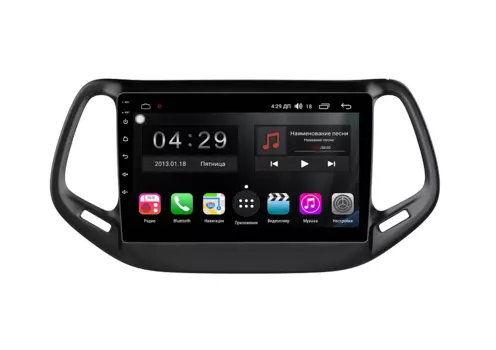 Штатная магнитола FarCar s300 для Jeep Compass 2017+ на Android (RL1008R) (+ Камера заднего вида в подарок!)