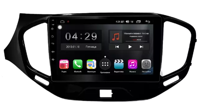 Штатная магнитола FarCar s300 для Lada Vesta на Android 8 (RL1205R) (+ Камера заднего вида в подарок!)