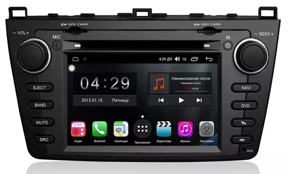 Штатная магнитола FarCar s300 для Mazda 6 (2007-2012) на Android (RL012) (+ Камера заднего вида в подарок!)