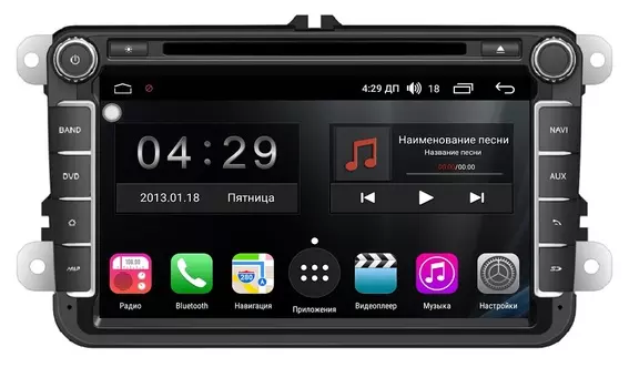 Штатная магнитола FarCar s300 для Volkswagen, Skoda на Android (RL370) (+ Камера заднего вида в подарок!)