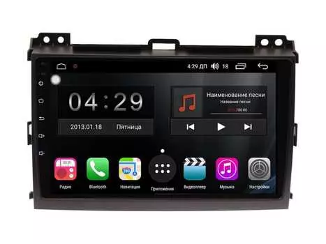 Штатная магнитола FarCar s300 RL456R для Toyota Prado 120 (2002-2009) (+ Камера заднего вида в подарок!)