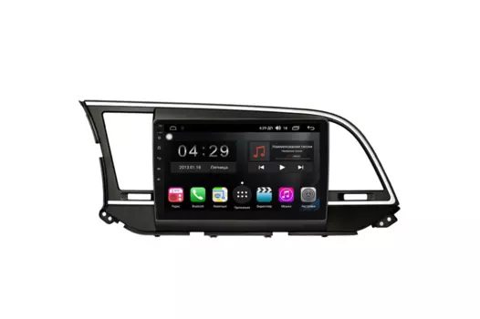 Штатная магнитола FarCar s300-SIM 4G для Hyundai Elantra VI (AD) 2016-2019 на Android (RG581R) (+ Камера заднего вида в подарок!)