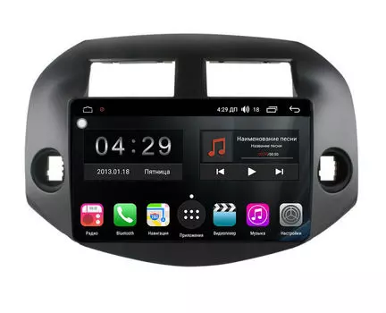 Штатная магнитола FarCar s300-SIM 4G для Toyota RAV-4 (XA30) 2006-2012 на Android (RG018R) (+ Камера заднего вида в подарок!)
