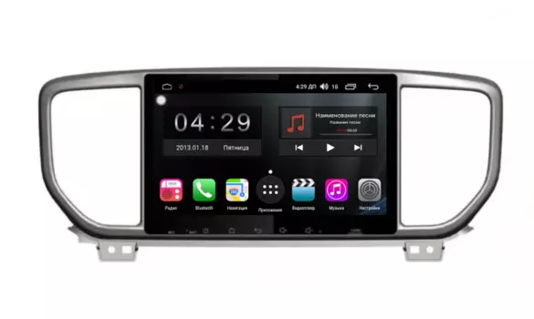 Штатная магнитола FarCar s300-SIM 4G для KIA Sportage 2018+ на Android (RG1143R) (+ Камера заднего вида в подарок!)