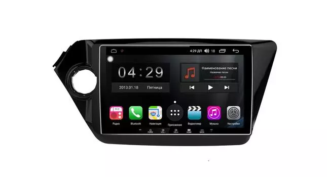 Штатная магнитола FarCar s300-SIM 4G для KIA Rio 2011+ на Android (RG106R) (+ Камера заднего вида в подарок!)