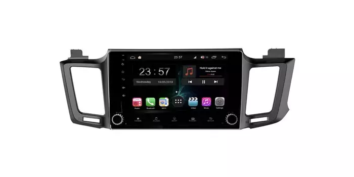 Штатная магнитола FarCar s300-SIM 4G для Toyota RAV-4 на Android (RG468RB) (+ Камера заднего вида в подарок!)