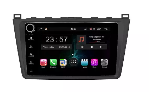 Штатная магнитола FarCar s300-SIM 4G для Mazda 6 на Android (RG012RB) (+ Камера заднего вида в подарок!)