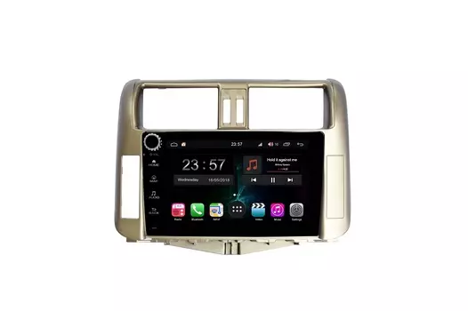 Штатная магнитола FarCar s300-SIM 4G для Toyota PRADO на Android (RG065RB) (+ Камера заднего вида в подарок!)
