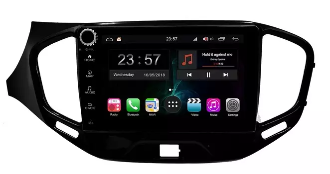 Штатная магнитола FarCar s300-SIM 4G для Lada Vesta на Android (RG1205RB) (+ Камера заднего вида в подарок!)