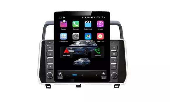 Штатная магнитола FarCar s300+SIM 4G для Toyota Land Cruiser Prado 150 на Android (RT1053R) (+ Камера заднего вида в подарок!)