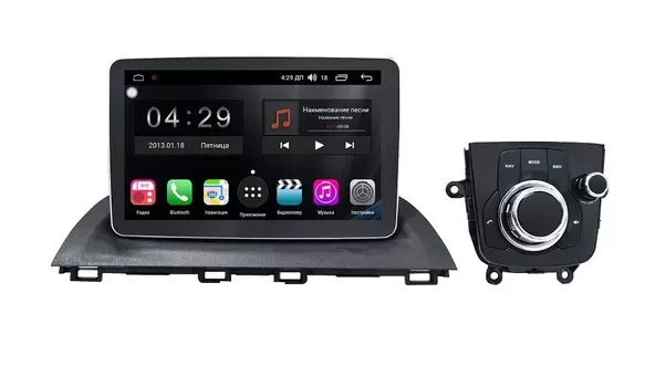 Штатная магнитола FarCar s300-SIM 4G для Mazda 3 на Android (RG403) (+ Камера заднего вида в подарок!)