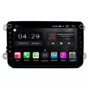 Штатная магнитола FarCar s300-SIM 4G для Volkswagen, Skoda, Seat - FarCar RG836 на Android (RG836) (+ Камера заднего вида в подарок!)