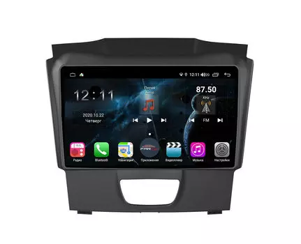 Штатная магнитола FarCar s400 для Chevrolet Colorado, Trailblazer на Android (H435R) (+ Камера заднего вида в подарок!)