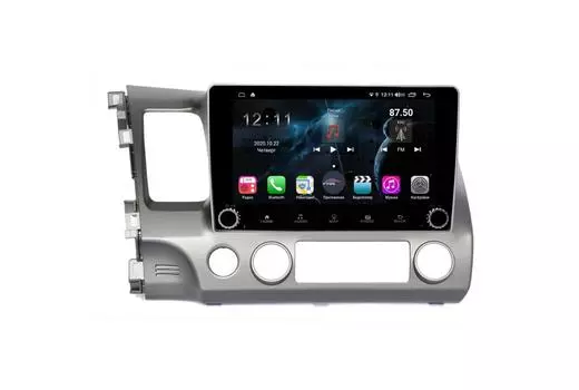 Штатная магнитола FarCar s400 для Honda Civic на Android (H044RB) (+ Камера заднего вида в подарок!)