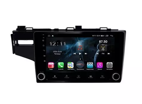 Штатная магнитола FarCar s400 для Honda Fit на Android (H1185RB) (+ Камера заднего вида в подарок!)