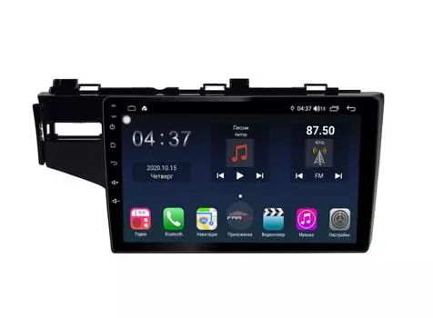 Штатная магнитола FarCar s400 для Honda Fit на Android (TG1185R) (+ Камера заднего вида в подарок!)