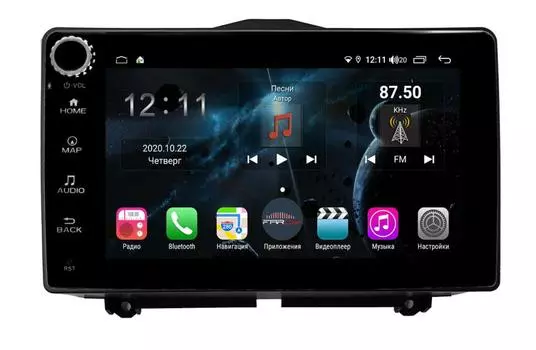 Штатная магнитола FarCar s400 для Lada Granta на Android (H1206RB)