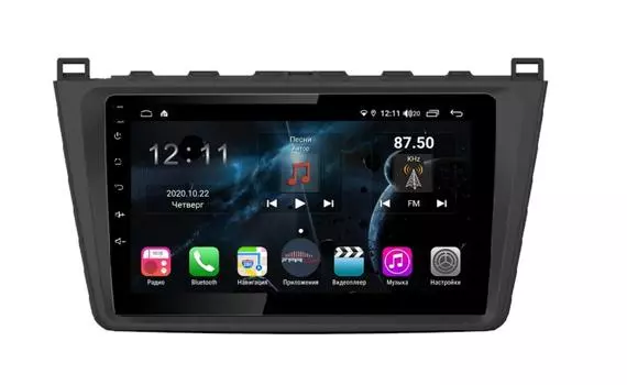 Штатная магнитола FarCar s400 для Mazda 6 на Android (H012R) (+ Камера заднего вида в подарок!)