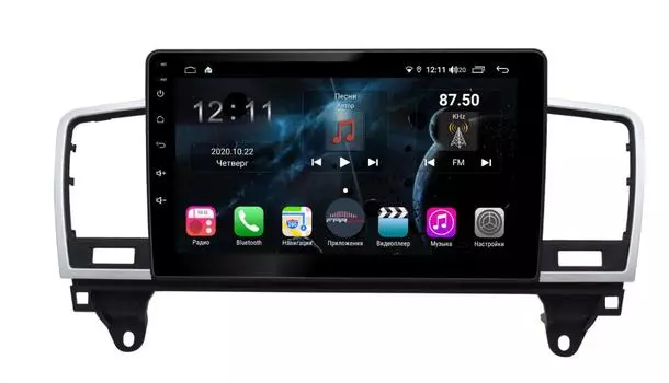 Штатная магнитола FarCar s400 для Mercedes Benz ML, GL на Android (H1241R) (+ Камера заднего вида в подарок!)