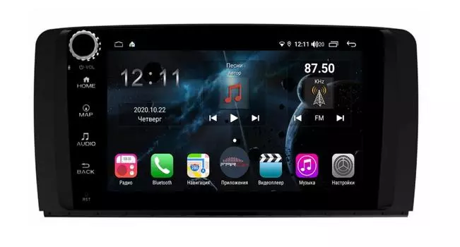 Штатная магнитола FarCar s400 для Mercedes R-class на Android (H215RB) (+ Камера заднего вида в подарок!)