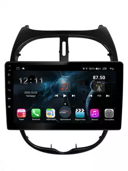 Штатная магнитола FarCar s400 для Peugeot 206 на Android (H778R) (+ Камера заднего вида в подарок!)