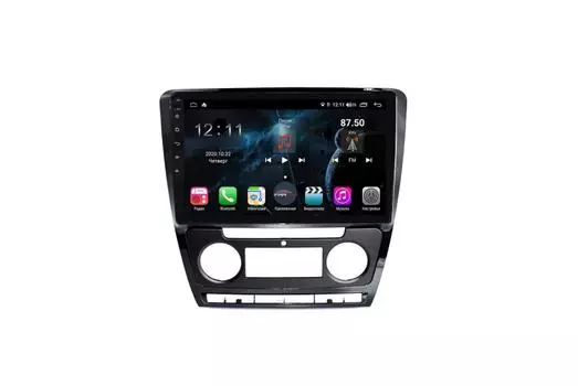 Штатная магнитола FarCar s400 для Skoda Octavia на Android (TG005R) (+ Камера заднего вида в подарок!)