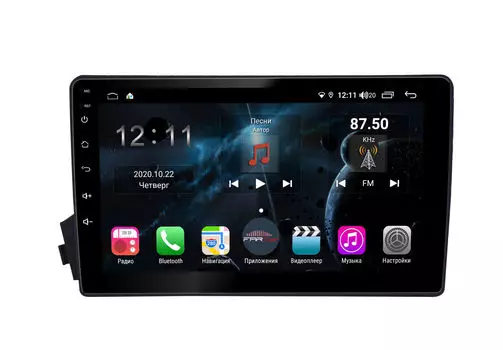 Штатная магнитола FarCar s400 для Ssang Yong Kyron на Android (H158R) (+ Камера заднего вида в подарок!)
