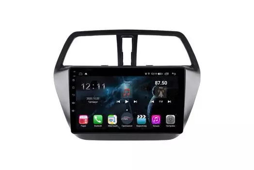 Штатная магнитола FarCar s400 для Suzuki Sx-4 на Android (H337R) (+ Камера заднего вида в подарок!)